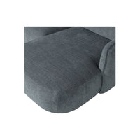 "Polly" sofa, dešinė pusė, žalia/ mėlyna - Namų Idėja