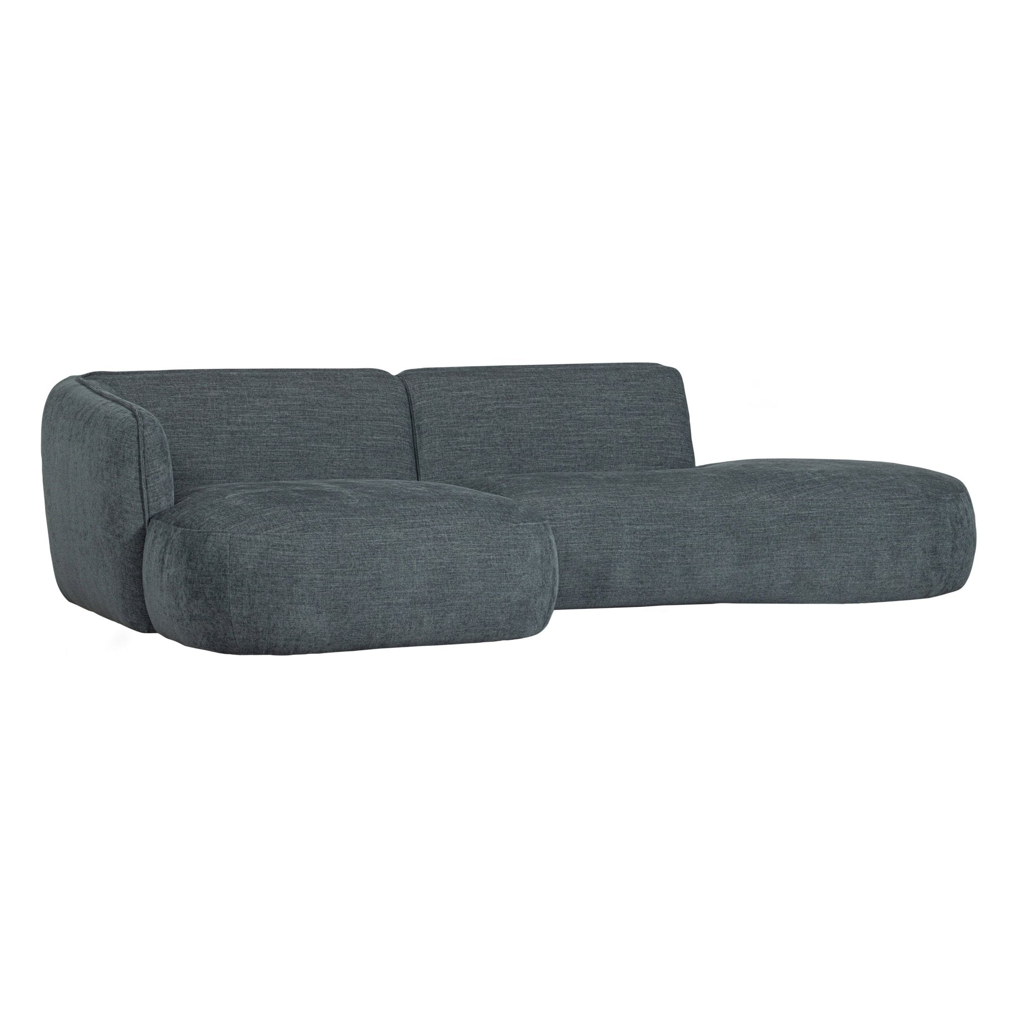 "Polly" sofa, kairė pusė, mėlyna/ žalia - Namų Idėja
