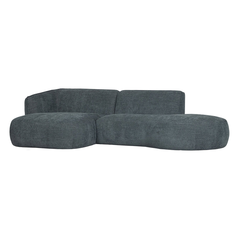 "Polly" sofa, kairė pusė, mėlyna/ žalia - Namų Idėja