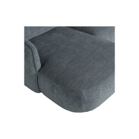 "Polly" sofa, kairė pusė, mėlyna/ žalia - Namų Idėja