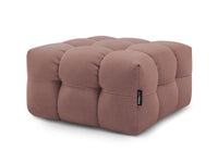 Pufas CLOUD, rožinė šalia kavos staliuko