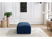 Pufas JEANNE, tamsiai mėlyna detalės vaizdas