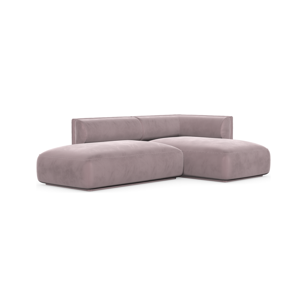 MOOD KAMPINĖ SOFA, POWDER PINK spalva