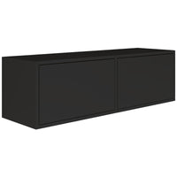 Pakabinama TV spintelė ZARI, juoda, 100 cm