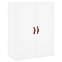 Prie sienos montuojamos spintelės, 2vnt., baltos, 69,5x34x90cm - Namų Idėja