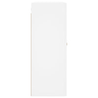 Prie sienos montuojamos spintelės, 2vnt., baltos, 69,5x34x90cm - Namų Idėja