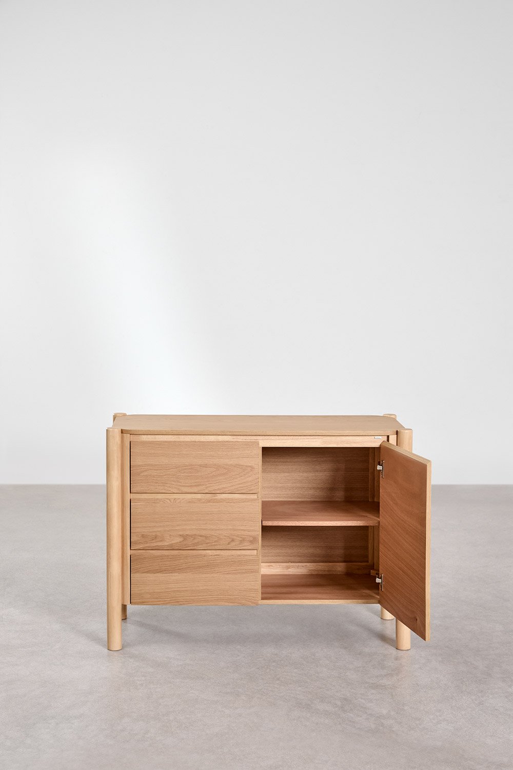 Spintelė MNIIRA, MDF su ąžuolo faneruote