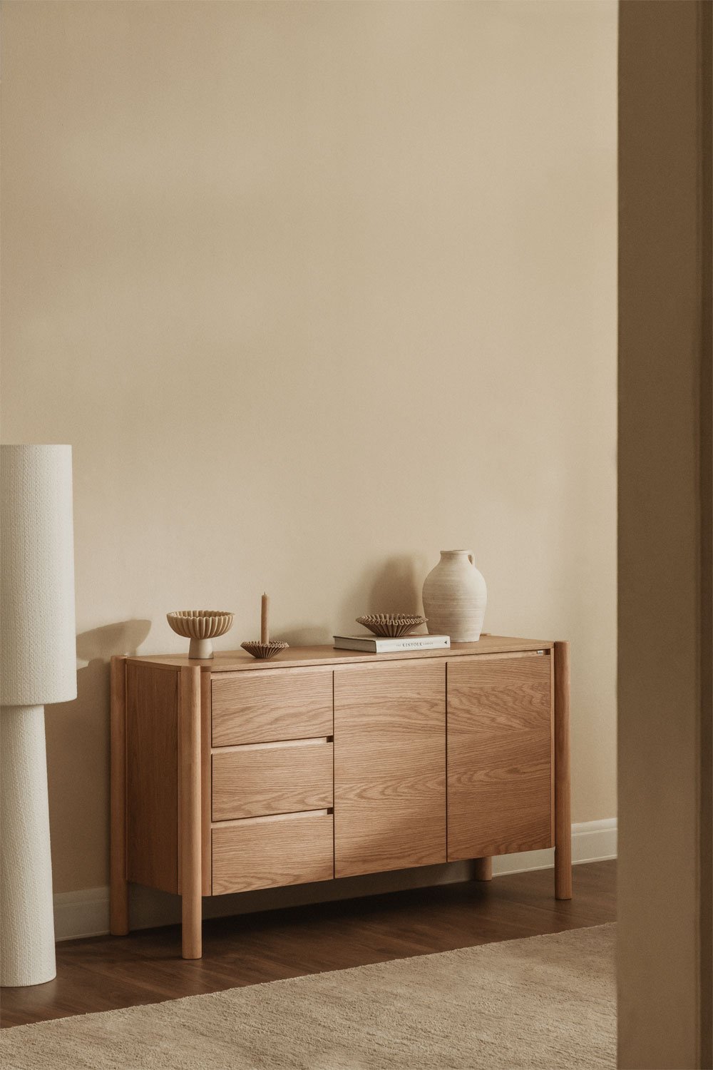 Komoda MODEL, 145x45 cm, ąžuolo spalvos