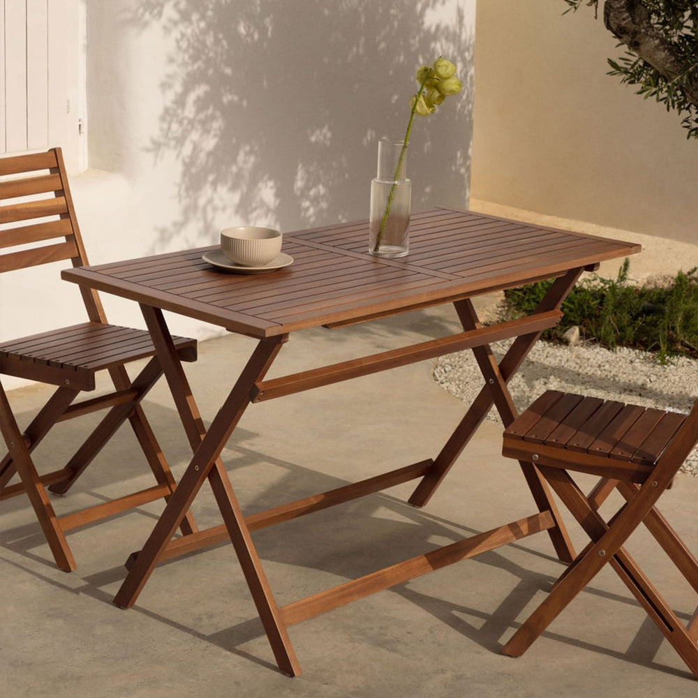 Outdoor Folding Table ACACIA, Acacia brown
