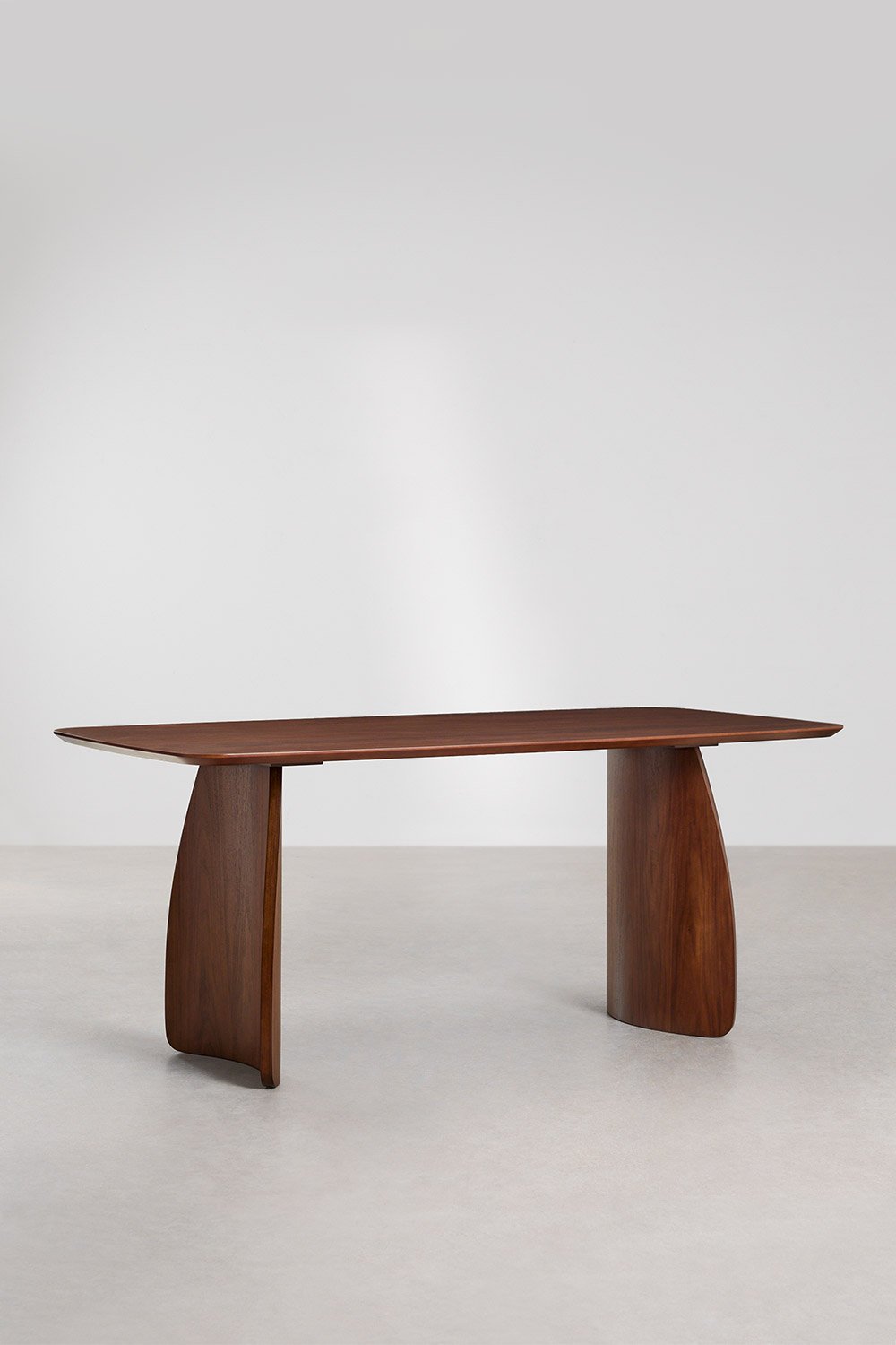 Stačiakampis stalas LUANDRA, 180×90 cm, wenge mediena
