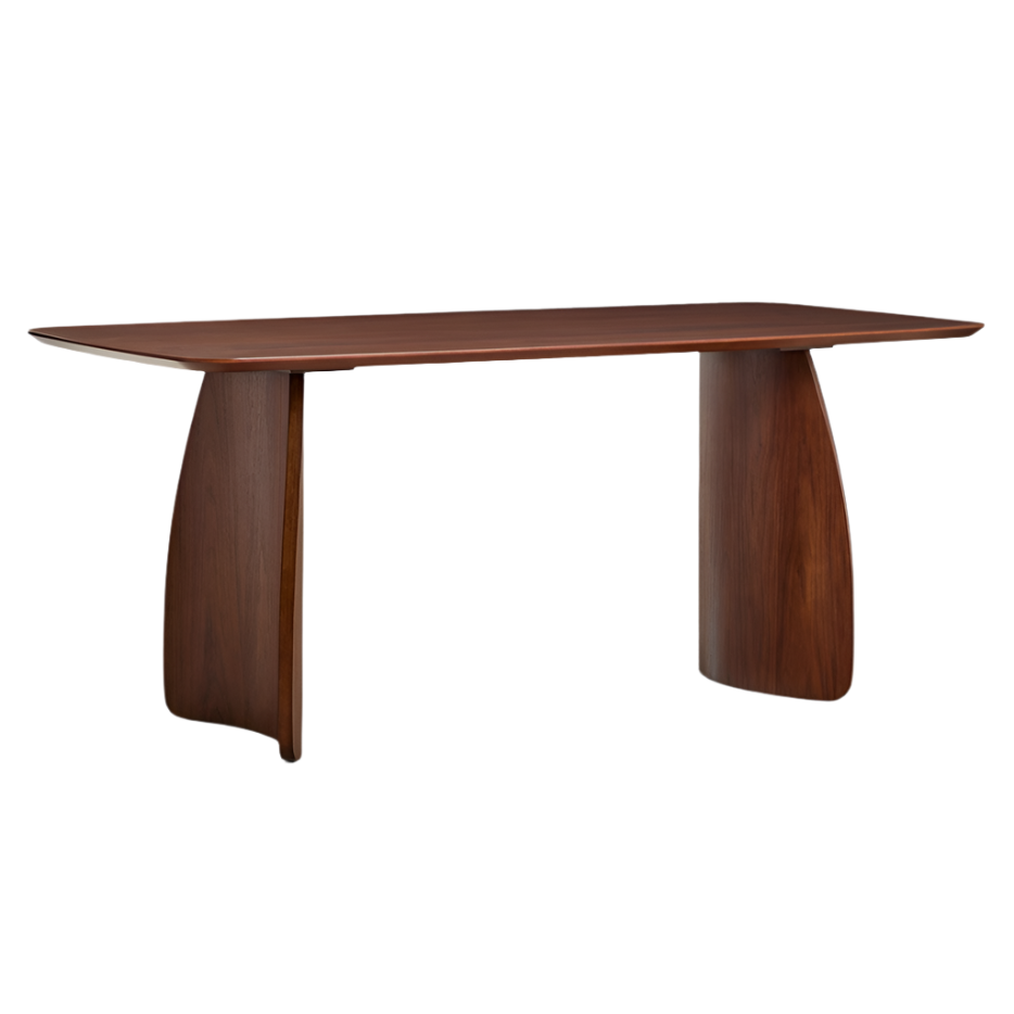 Stačiakampis stalas LUANDRA, 180×90 cm, wenge mediena