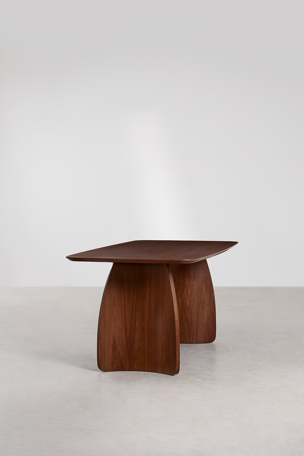 Stačiakampis stalas LUANDRA, 180×90 cm, wenge mediena