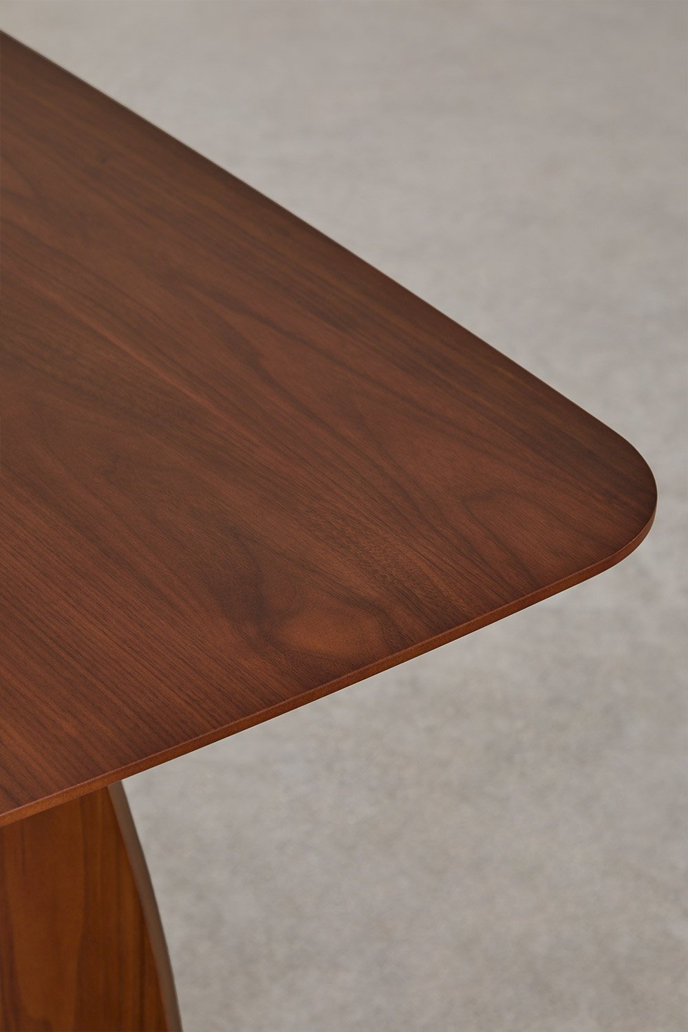Stačiakampis stalas LUANDRA, 180×90 cm, wenge mediena