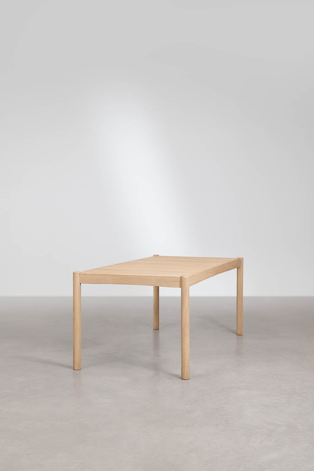 Stalas KARVENA, šviesi akacija, 180x90