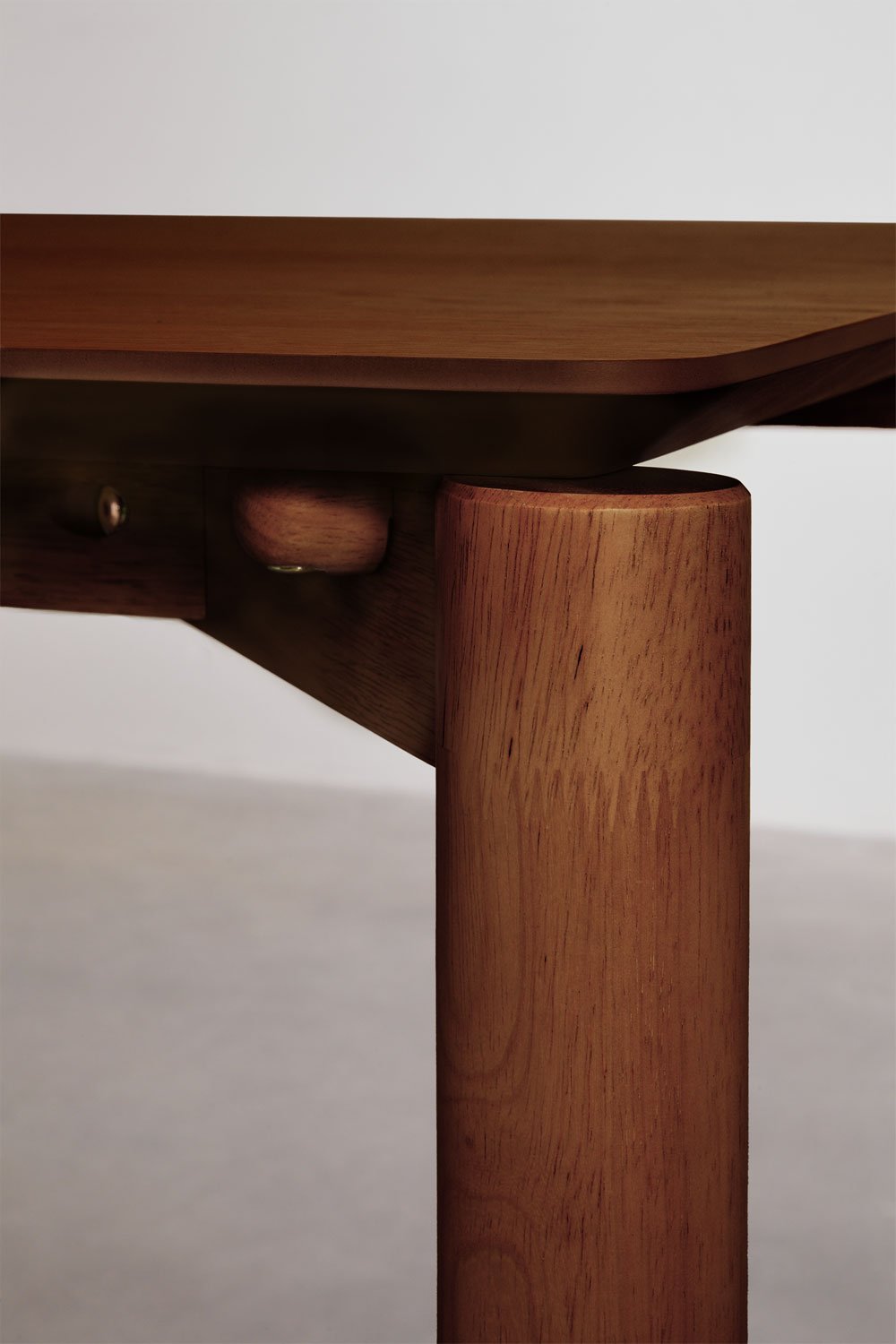 Valgomojo stalas MODEL, 200x100 cm, wenge spalvos