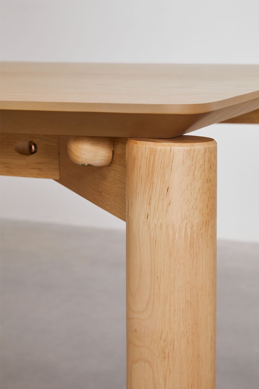 Valgomojo stalas MODEL, 150x90 cm, ąžuolo spalvos
