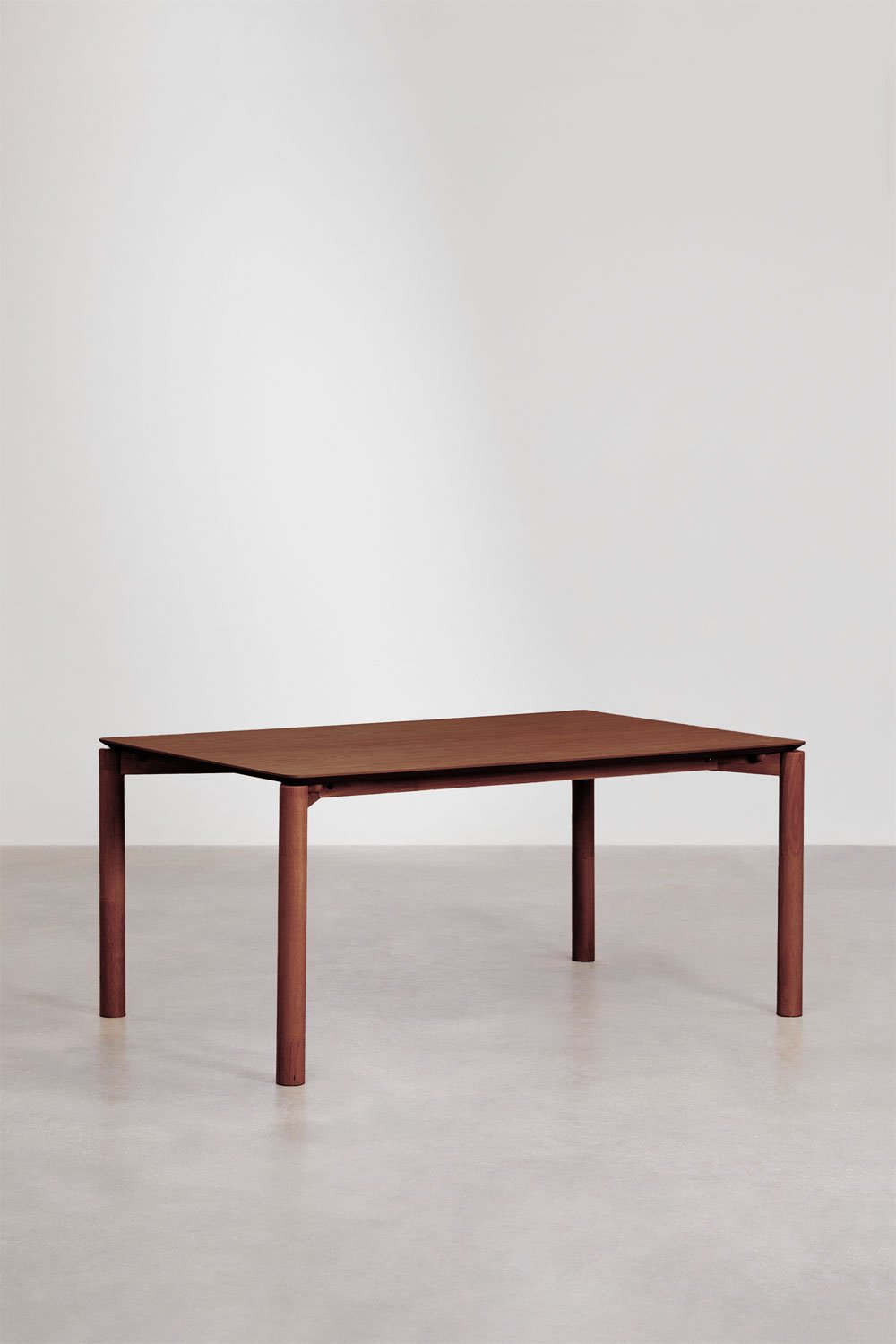 Valgomojo stalas MODEL, 200x100 cm, wenge spalvos