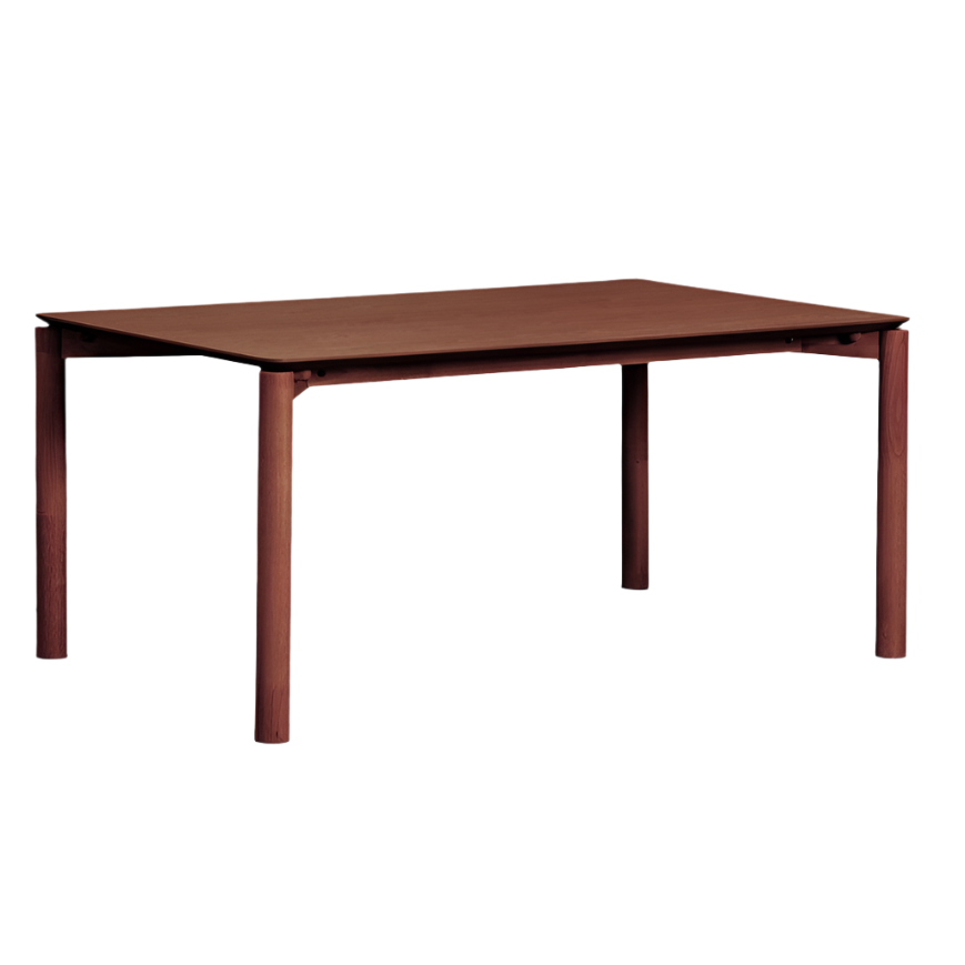 Valgomojo stalas MODEL, 200x100 cm, wenge spalvos