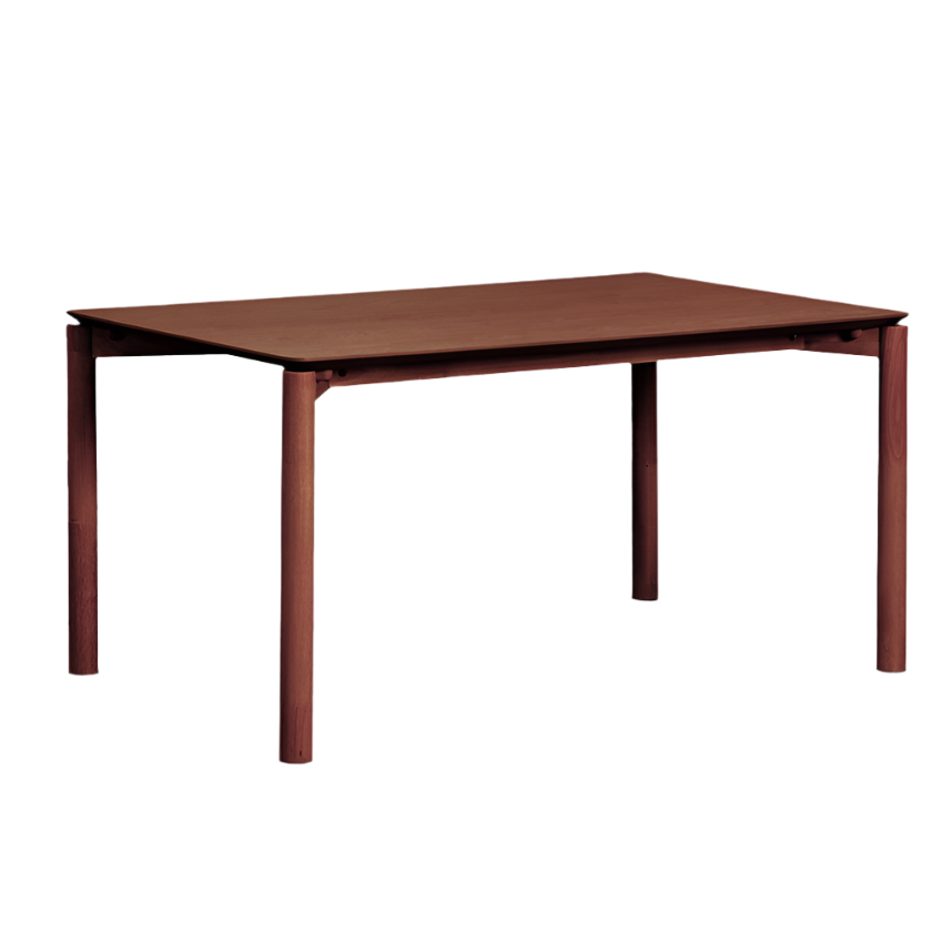 Valgomojo stalas MODEL, 150x90 cm, wenge spalvos