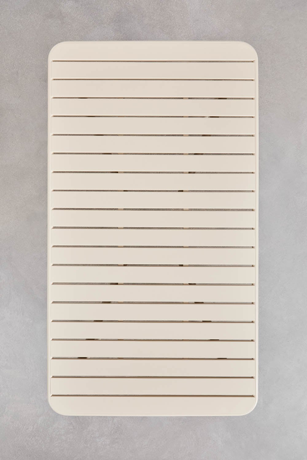 Āra galds PALMETO, krēmkrāsā