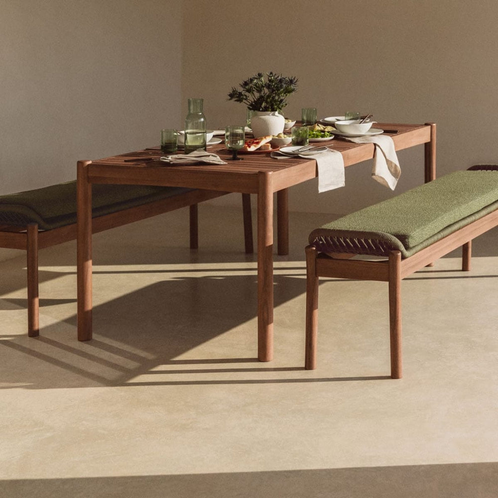 Rectangular table AKACIJA, dark (1 pc)