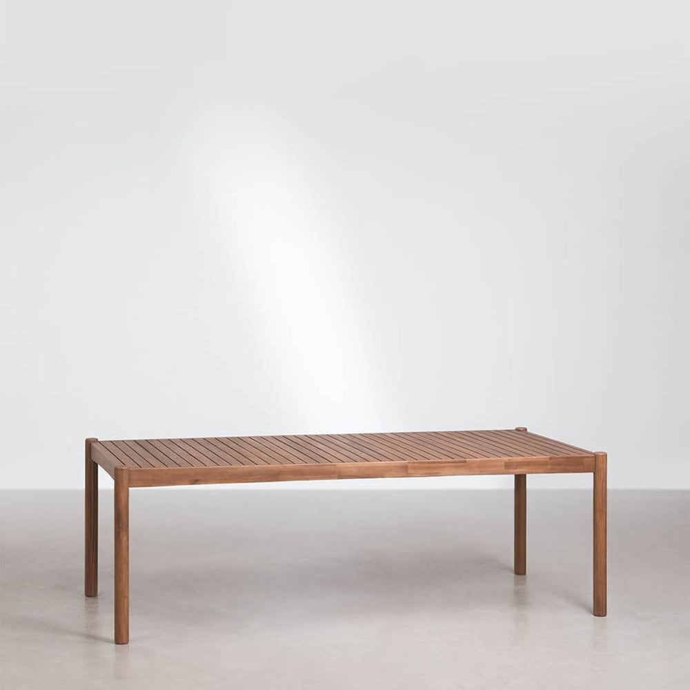 Rectangular table ACACIA, dark (2 variants)