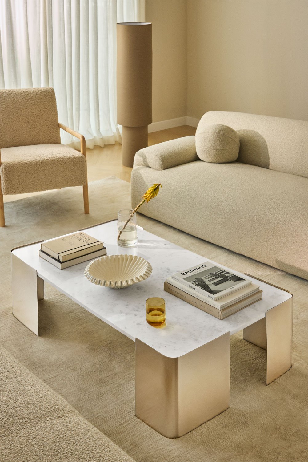 Kavos staliukas BSUNIIA, marmuras