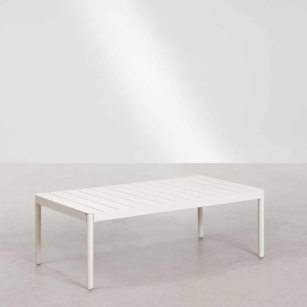 Outdoor coffee table DUNA, white