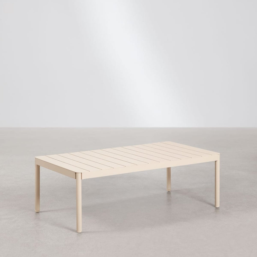 DUNA outdoor coffee table, cream
