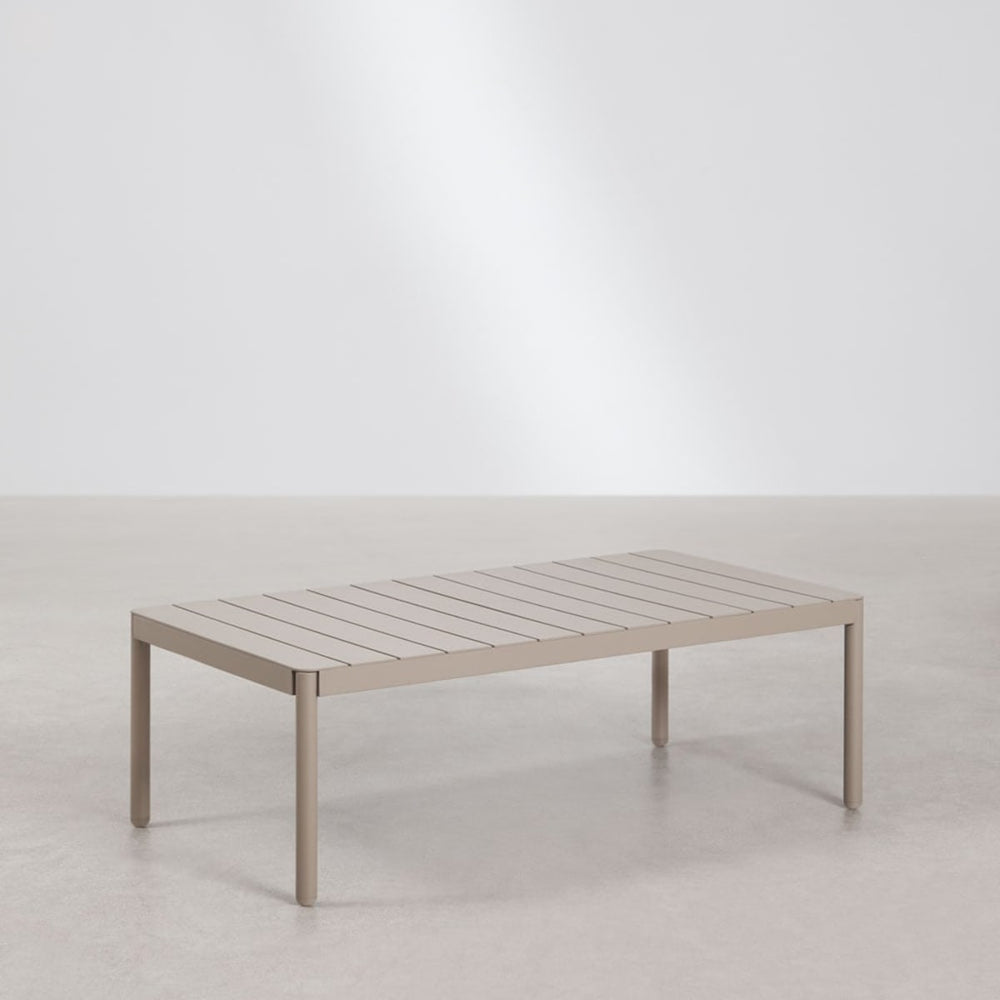 Outdoor coffee table DUNA, brown
