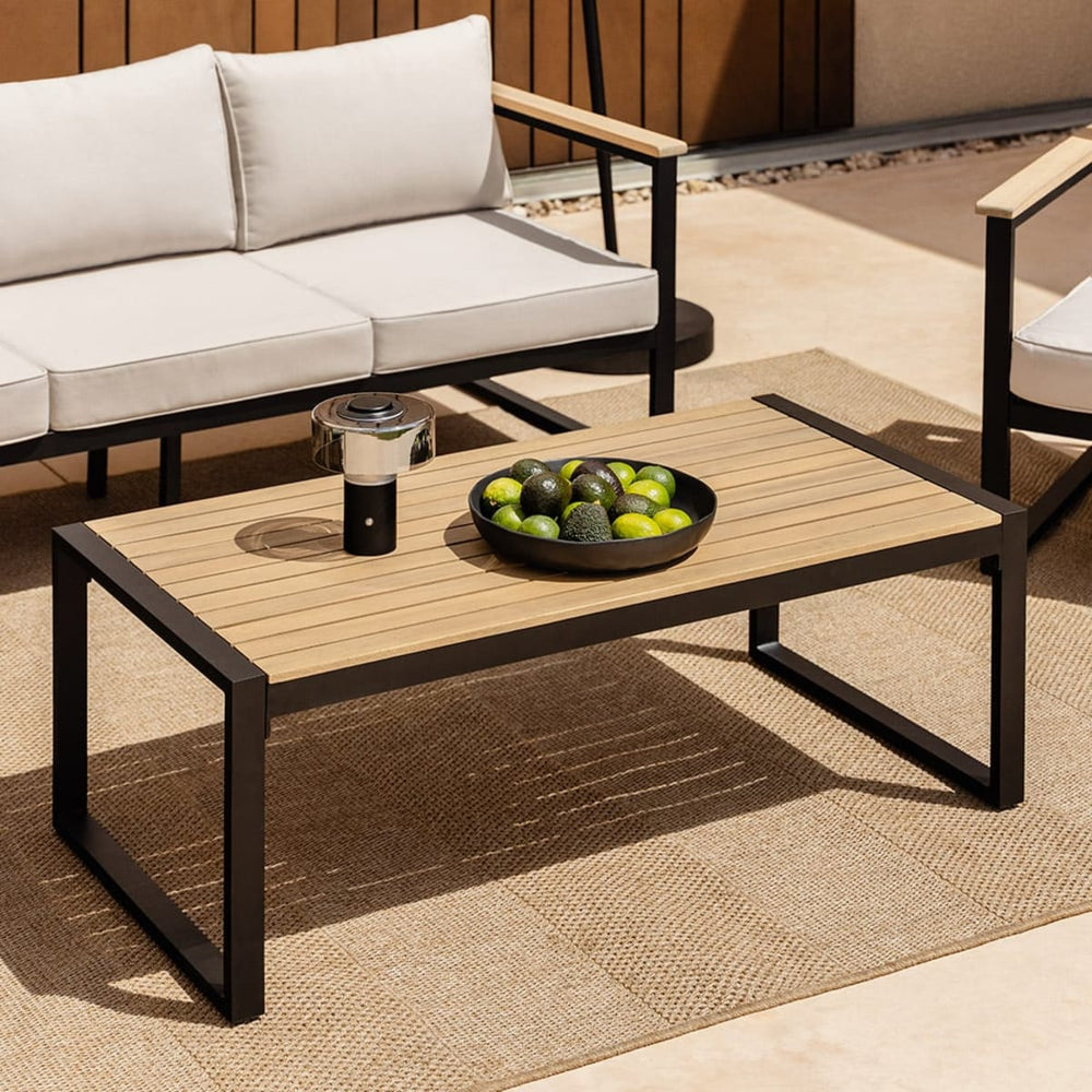 Coffee table ALCANTO, black