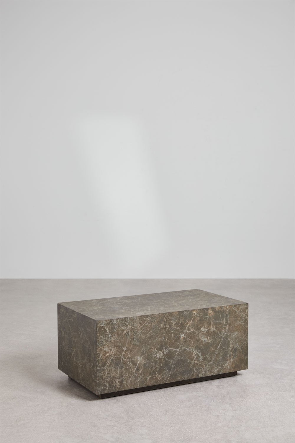 Kavos staliukas ATERU, MDF, marmuro efektas