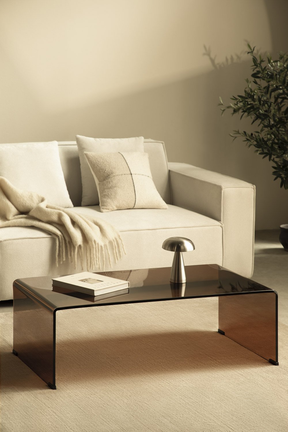 Kavos staliukas CKUSI, grūdintas stiklas