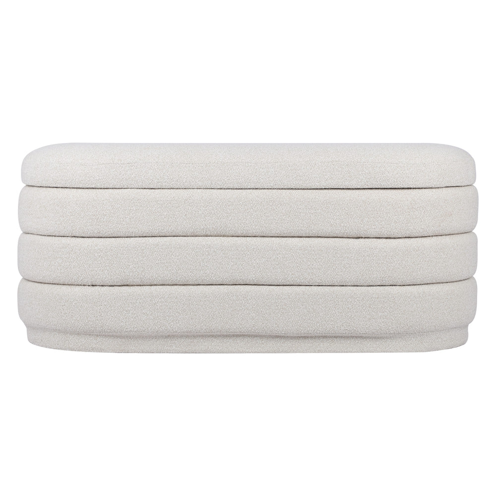 JONQUE pouffe, with storage, sand