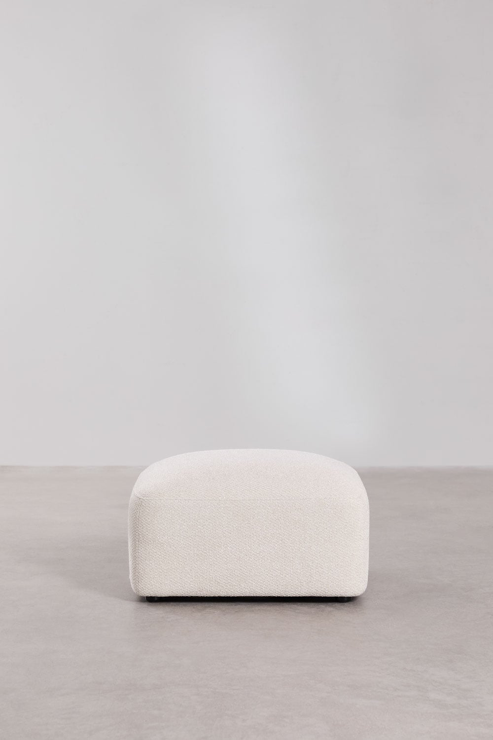 Pufo BASTIENA minkšto boucle tekstūra