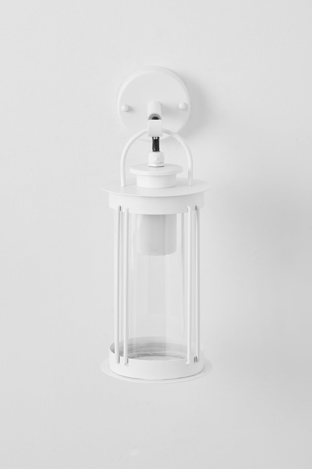 Āra sienas lampa TOLIRA, balta