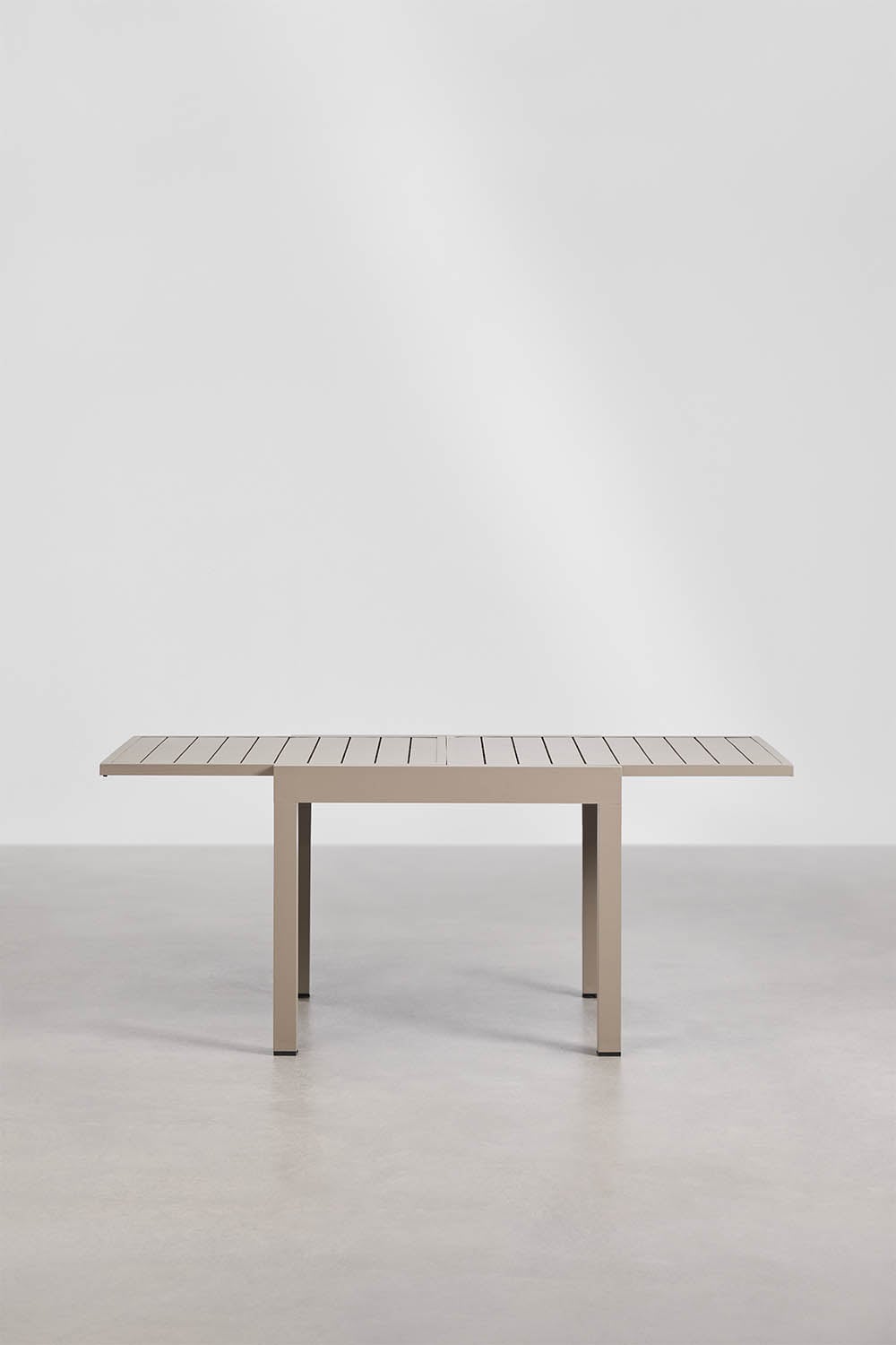 STARMI outdoor table, square, mocha brown