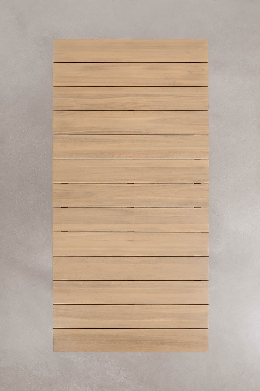 Outdoor table AKATO, acacia, light