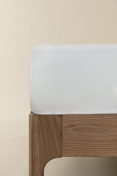 Naktsgaldiņš JARAINO 45x30 cm, mango koks un MDF