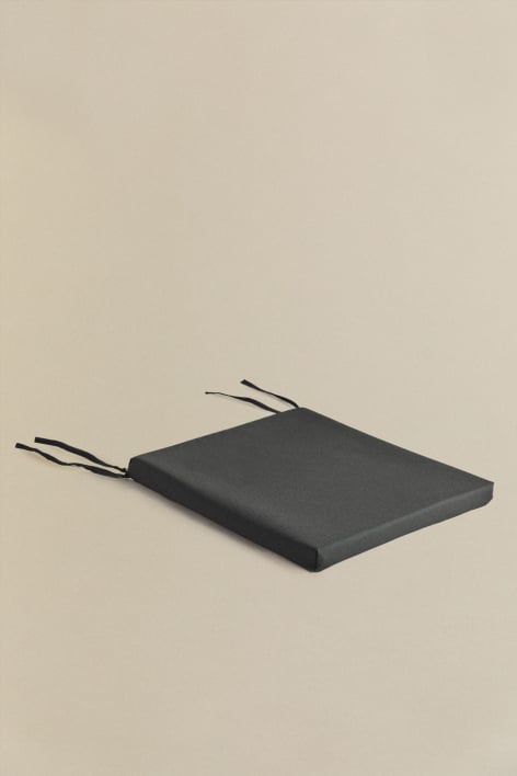 Augstais āra krēsls ALERO, melns, 75 cm
