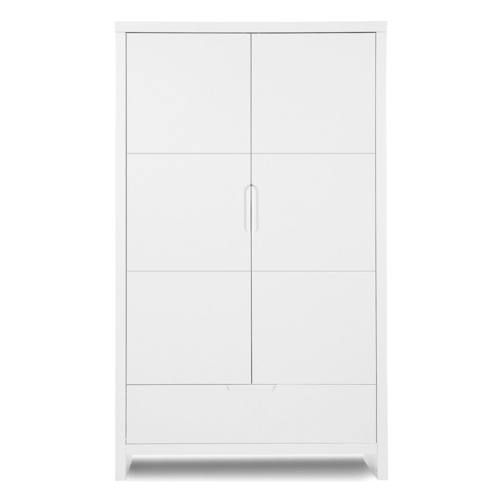 "Quadro" 2 - jų Durų Spinta, Balta Spalva - Namų Idėja