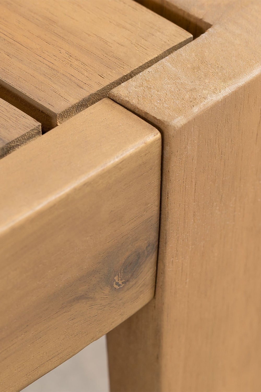 Coffee table MODULO, acacia, 60x60 cm