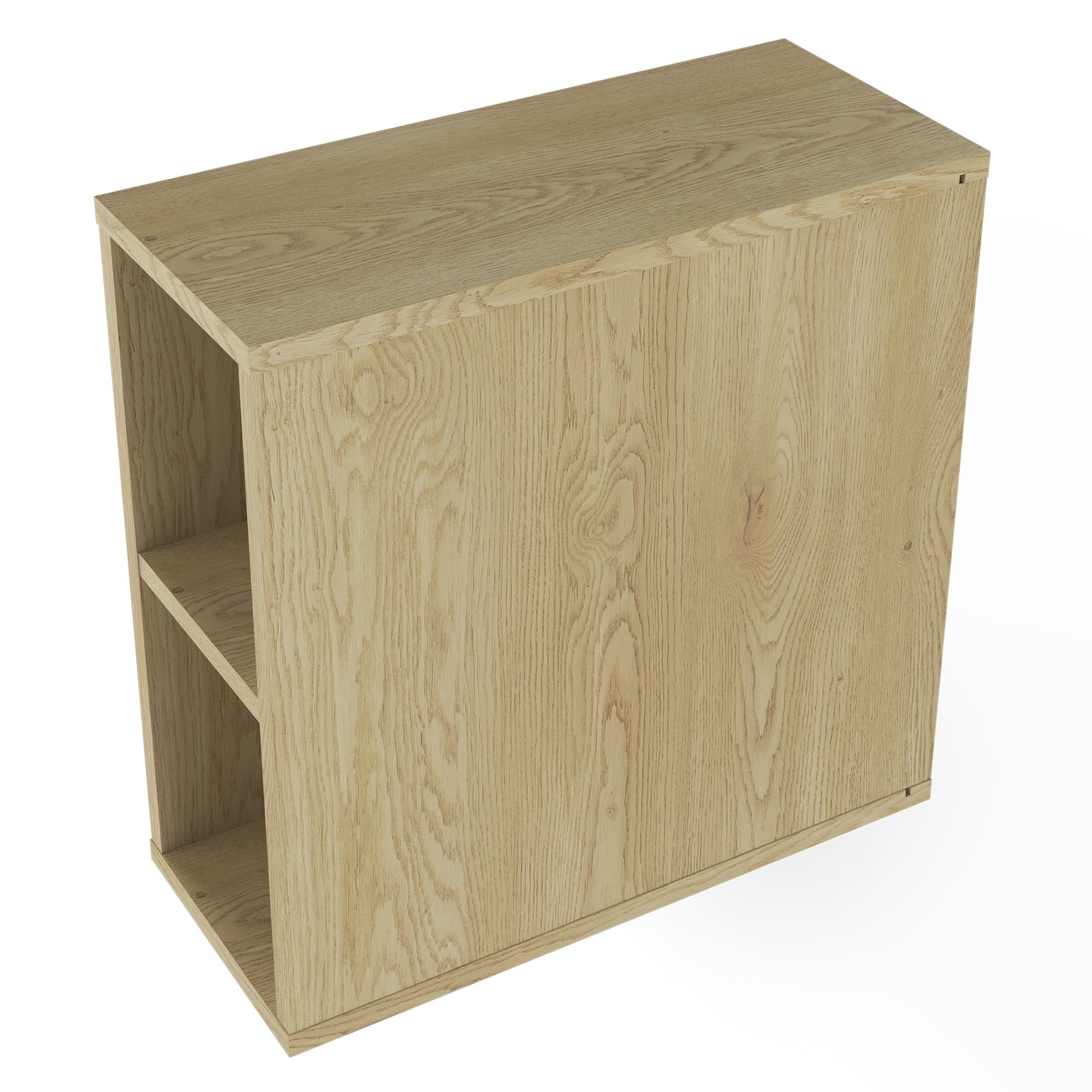 Bathroom shelf BERYL, oak cremone, 20 cm