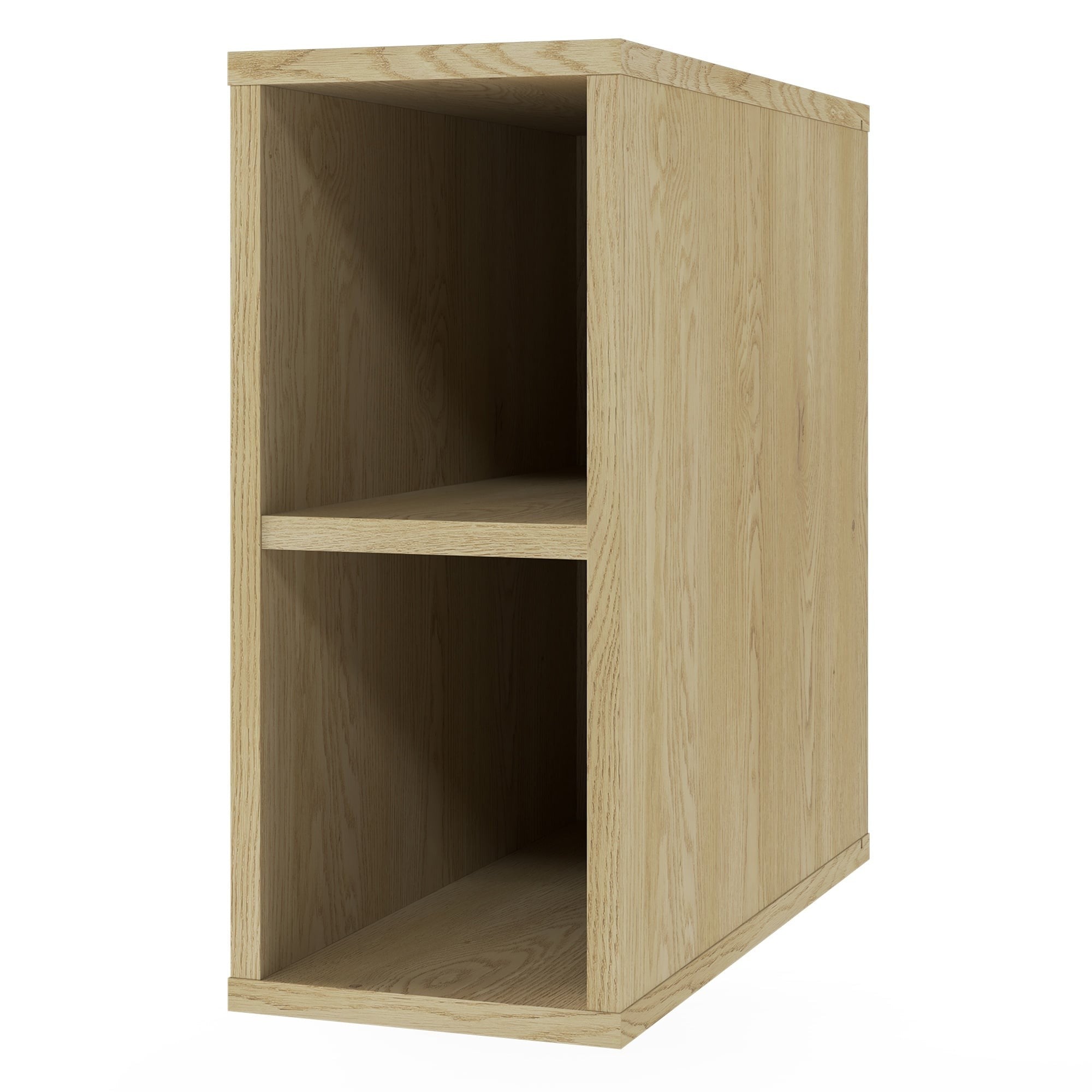 Bathroom shelf BERYL, oak cremone, 20 cm
