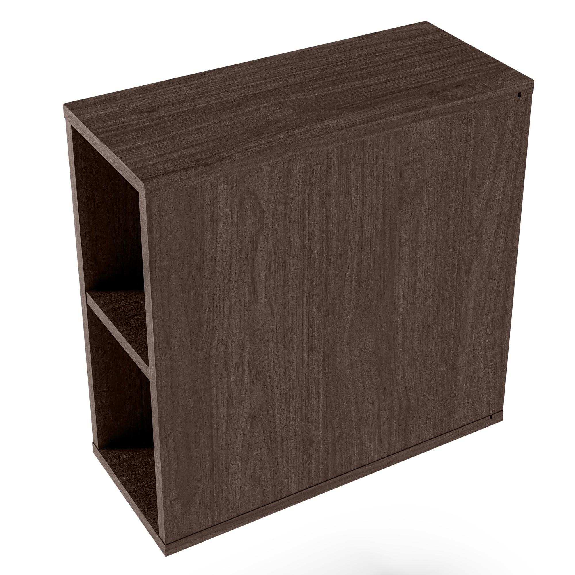 Bathroom Shelf BERYL, walnut, 20 cm