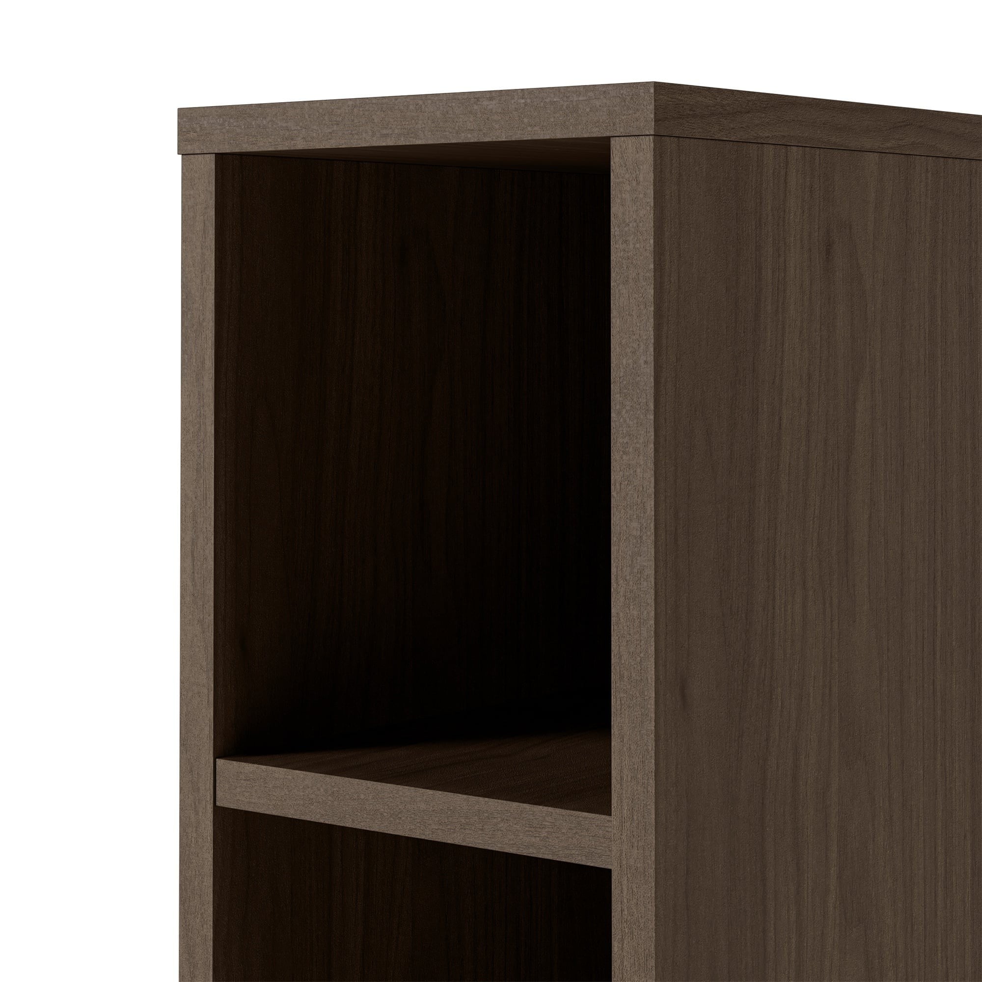 Bathroom Shelf BERYL, walnut, 20 cm