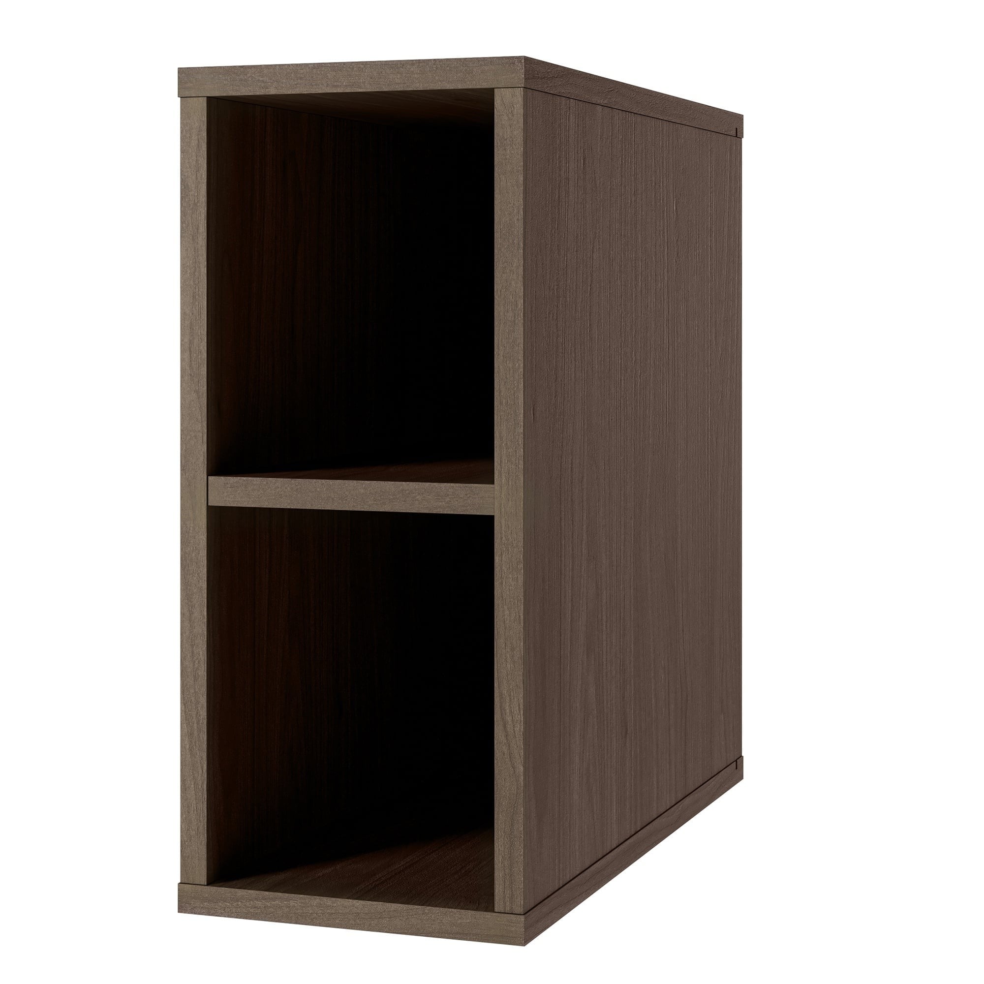 Bathroom Shelf BERYL, walnut, 20 cm