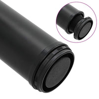 Reguliuojamo aukščio stalo kojos, 4vnt., juodos spalvos, 870mm - Namų Idėja