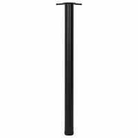 Reguliuojamo aukščio stalo kojos, 4vnt., juodos spalvos, 870mm - Namų Idėja