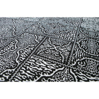 "RENNA" kilimas, juoda/balta spalva, 200x300 cm - Namų Idėja